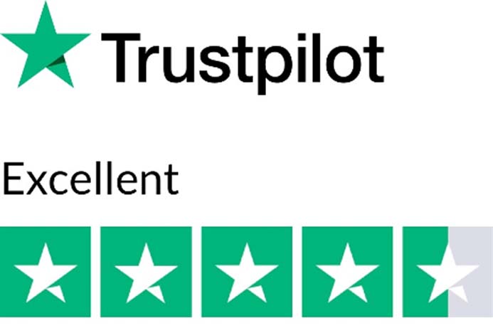 Rated Excellent on Trustpilot
